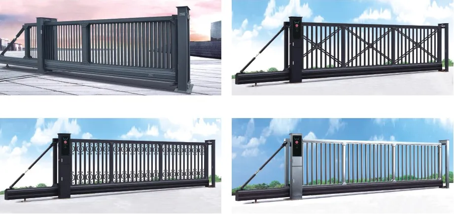 Серия безрельсовые откатные ворота